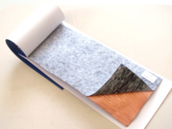 Root puncture resistant metal tire polymer waterproofing membrane